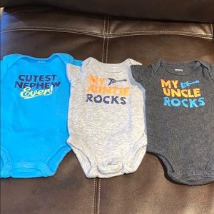 Carter’s 3 pack Onesies